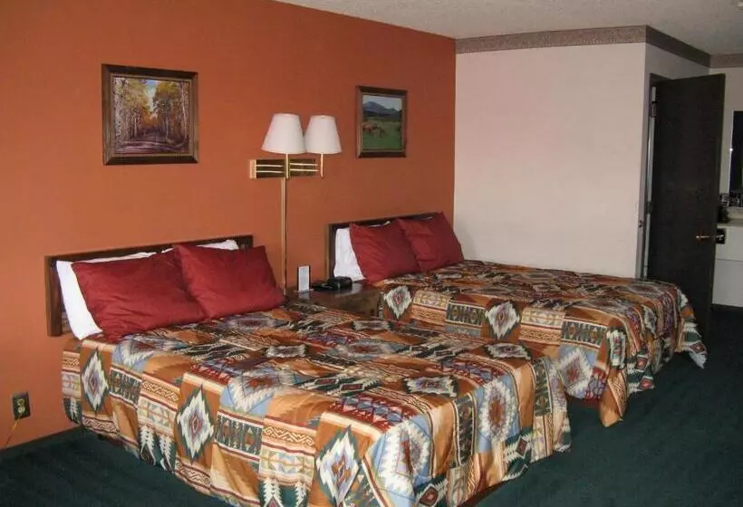 ２ダブルベッドのスタンダードルーム, Branding Iron Motel