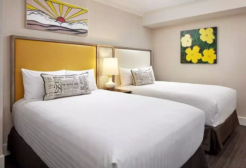 اتاق استاندارد با 2 تخت دوبل, The Bristol Hotel San Diego