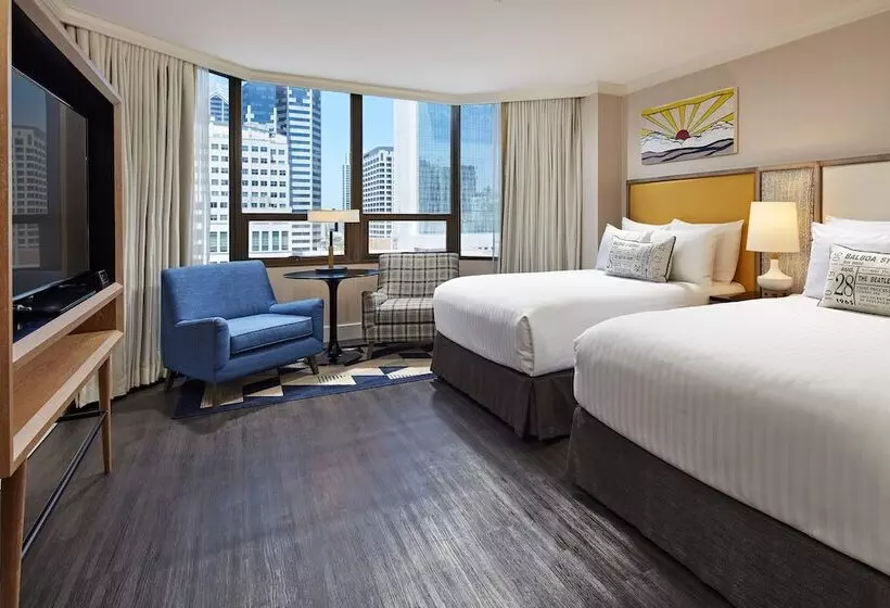 اتاق استاندارد با 2 تخت دوبل, The Bristol Hotel San Diego