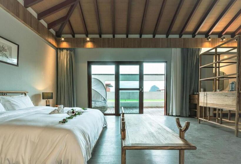 Люкс 4 Спальни, Misty Wonderland ,yangshuo Xingping