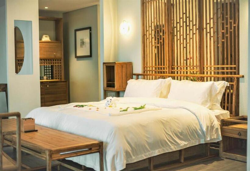 Стандартный Номер Кровать Кинг, Misty Wonderland ,yangshuo Xingping