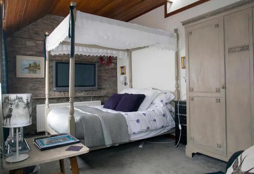 キングサイズベッドのデラックスルーム, Langside Bed And Breakfast