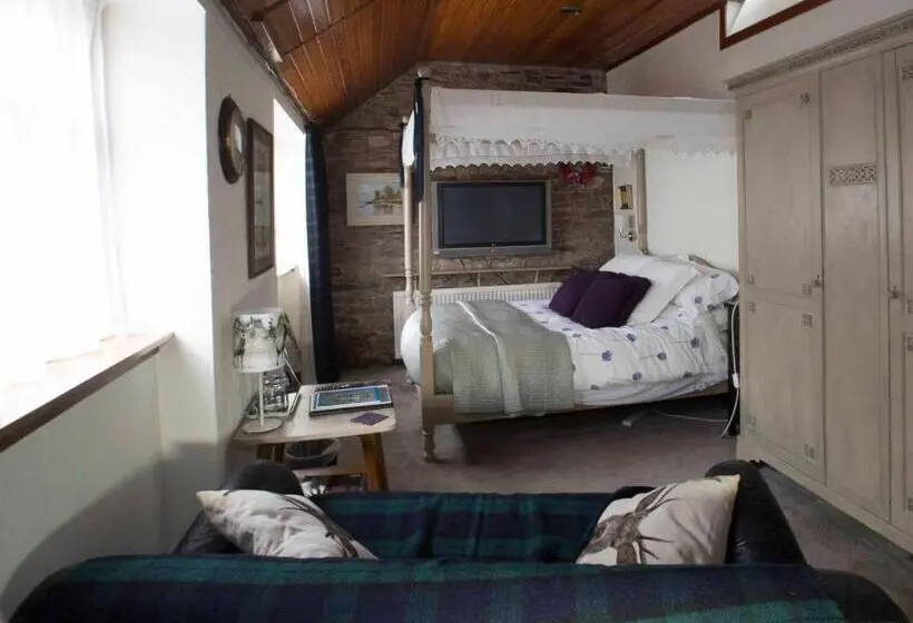 キングサイズベッドのデラックスルーム, Langside Bed And Breakfast