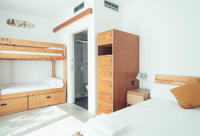 Четырехместный Номер Стандарт, Moana Eco Surf House   Hostel