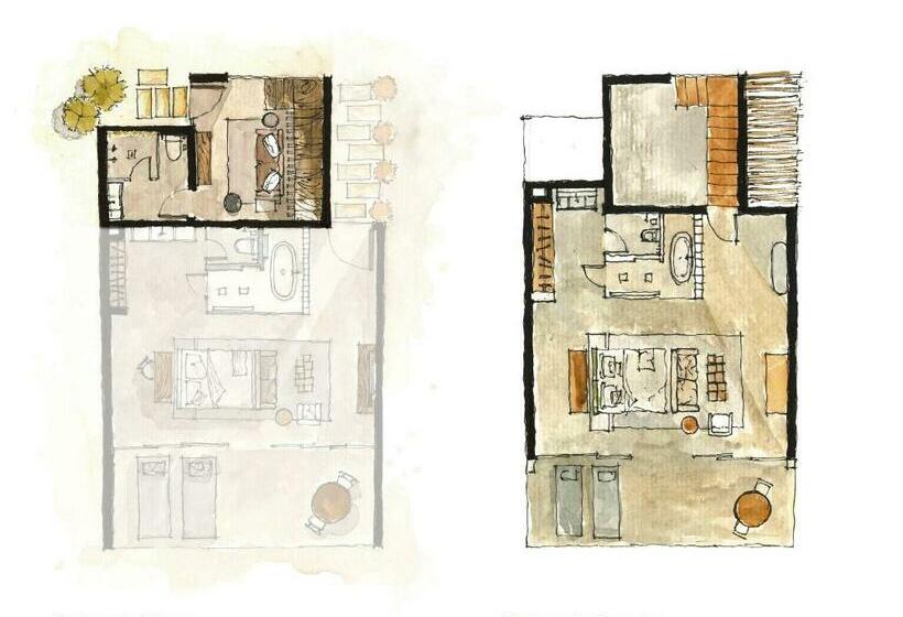 1침실 듀플렉스 빌라, Carmel Taiba Exclusive Resort