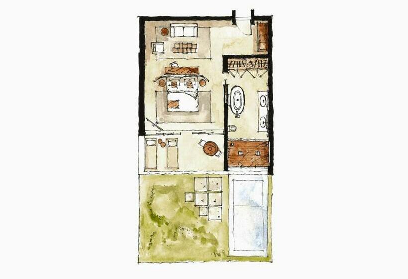 빌라 1 베드룸 - 수영장, Carmel Taiba Exclusive Resort