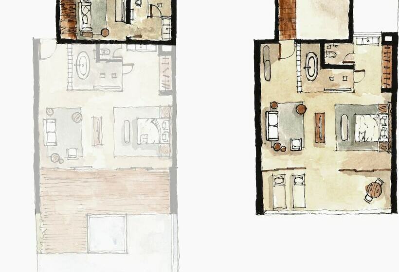 1 베드룸 프리미엄 빌라, Carmel Taiba Exclusive Resort