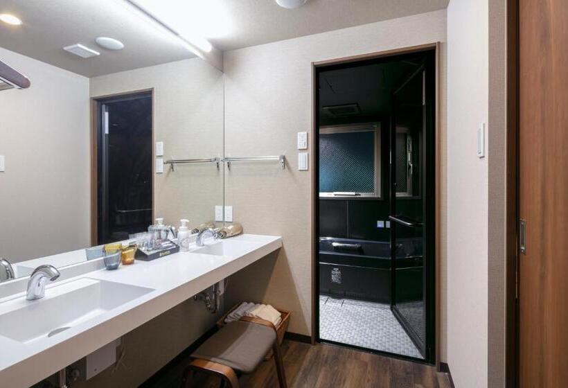 סוויטה עם ג'קוזי, Randor Residential Hotel Kyoto Suites