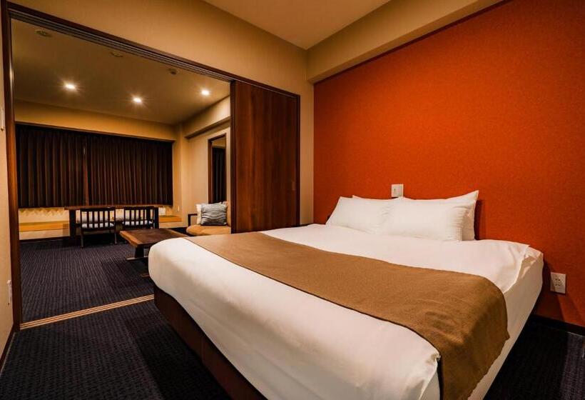 סוויטה עם ג'קוזי, Randor Residential Hotel Kyoto Suites