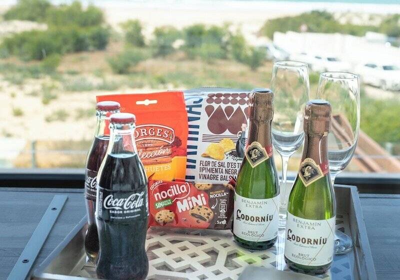 غرفة ديلوكس مطلّة علي البحر, Boutique Aroma De Mar