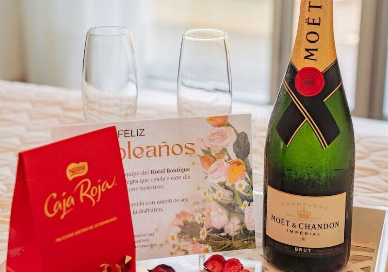 غرفة ديلوكس مطلّة علي البحر, Boutique Aroma De Mar