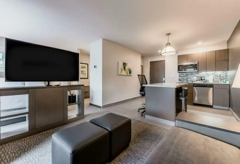 キングサイドベッドのスタンダードワンルーム, Hyatt House Winnipeg South Outlet Collection