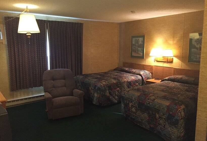 스탠다드 룸 더블 침대 2개, Burr Oak Motel