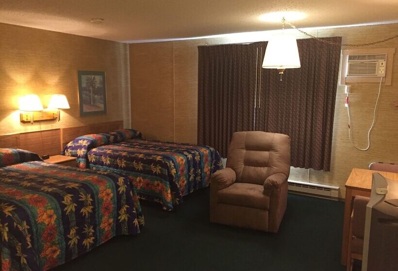 غرفه قياسيه سريرين مزدوجين, Burr Oak Motel