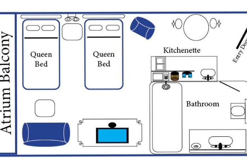 标准间, Carousel Resort Hotel And Condominiums