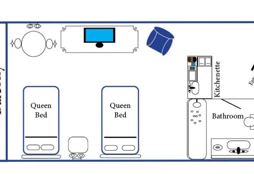اتاق استاندارد, Carousel Resort Hotel And Condominiums