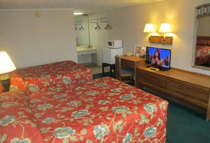 ２ダブルベッドのスタンダードルーム, Budget Host Westgate Inn
