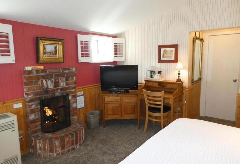스탠다드 룸 킹사이즈 침대, Carmel Fireplace Inn