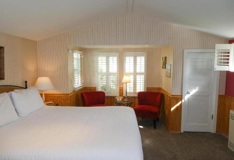 스탠다드 룸 킹사이즈 침대, Carmel Fireplace Inn