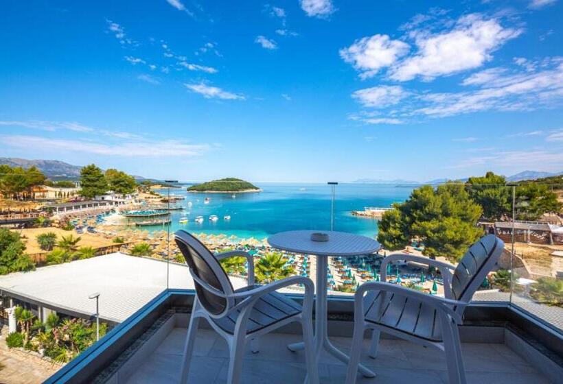 Quarto Deluxe Vista Mar, King Hotel Ksamil
