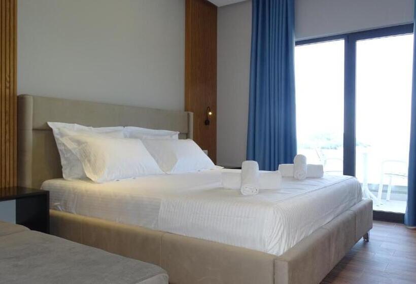 Quarto Deluxe Vista Mar, King Hotel Ksamil