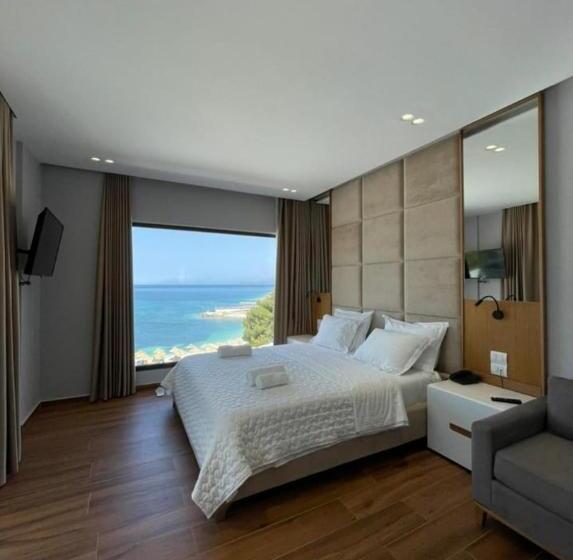 جناح مطلّ علي البحر, King Hotel Ksamil