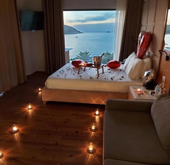 جناح مطلّ علي البحر, King Hotel Ksamil