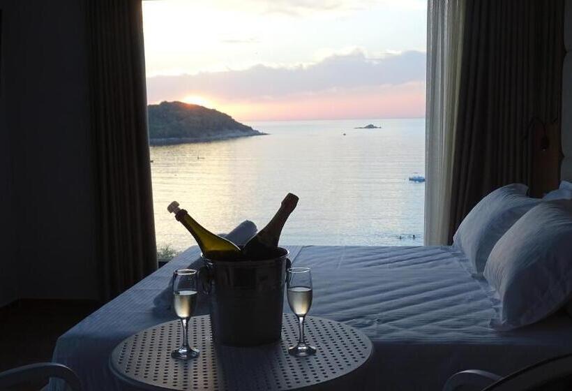 جناح مطلّ علي البحر, King Hotel Ksamil