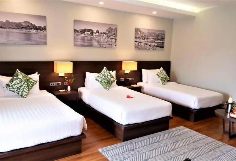 Standard Kolmen Hengen Huone, Tmark Resort Vangvieng
