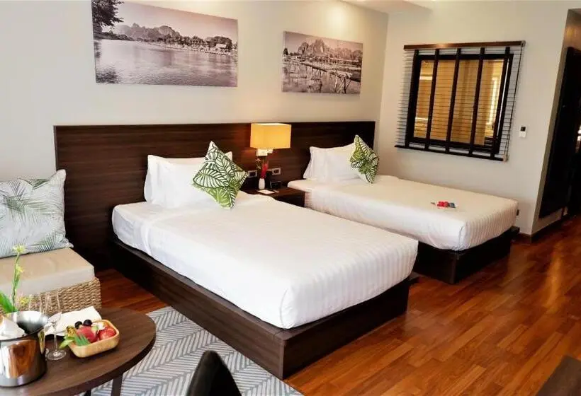 Deluxe-huone, Tmark Resort Vangvieng