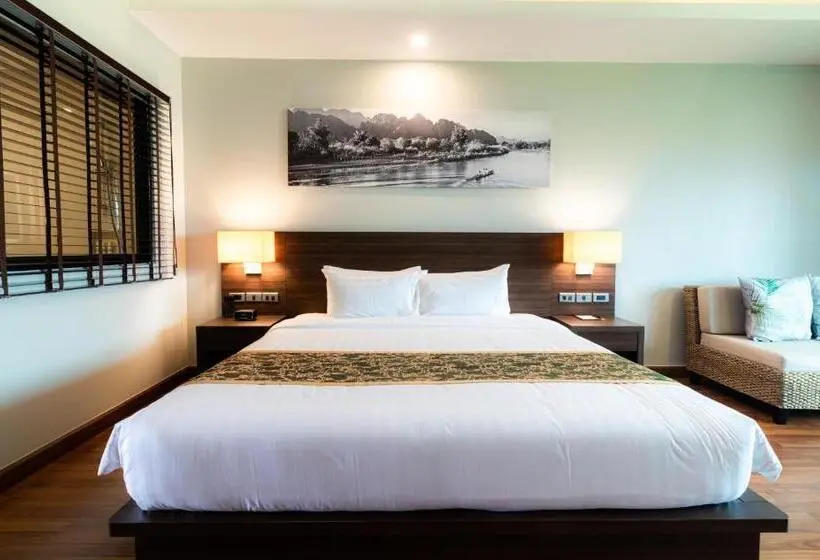 Deluxe-huone, Tmark Resort Vangvieng