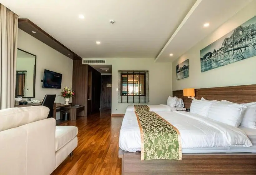 Perhehuone Vuoristonäkymä, Tmark Resort Vangvieng