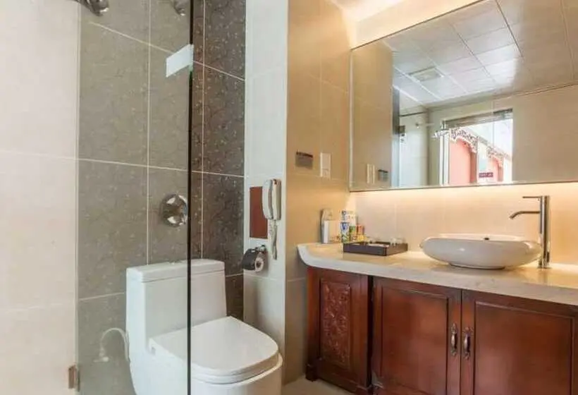 اتاق استاندارد با چشم‌انداز کوهستان, Floral Hotel Dali Zhonghefang