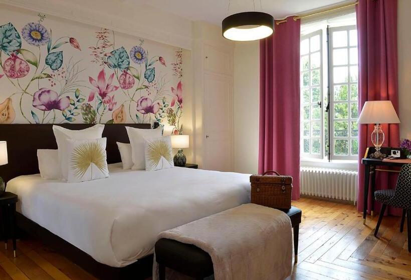 디럭스 룸 가든 전망, Château Saint Gilles   Bayeux