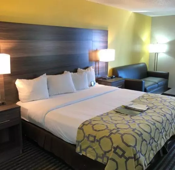 キングサイズベッドのデラックスルーム, Baymont By Wyndham Oklahoma City Airport