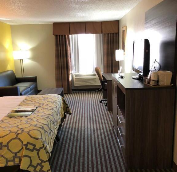 غرفة ديلوكس سرير كينج, Baymont By Wyndham Oklahoma City Airport