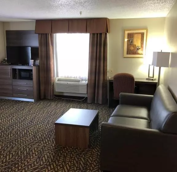 キングサイズベッドのデラックススイート, Baymont By Wyndham Oklahoma City Airport