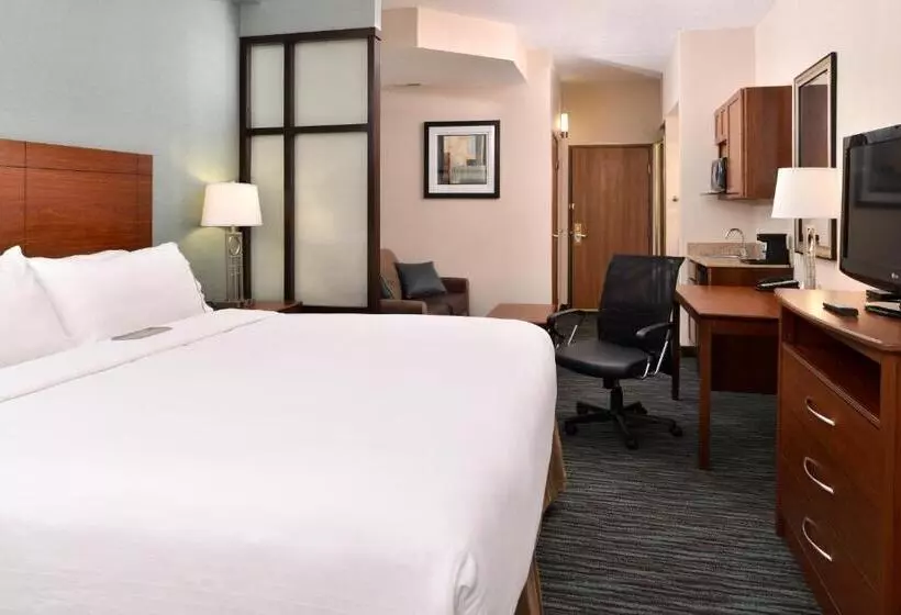キングサイズベッドのスイートルーム, Holiday Inn Express & Suites St Marys, An Ihg