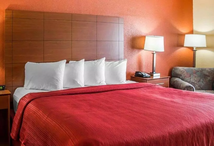 キングサイズベッドのスタンダードルーム, Quality Inn Manitowoc