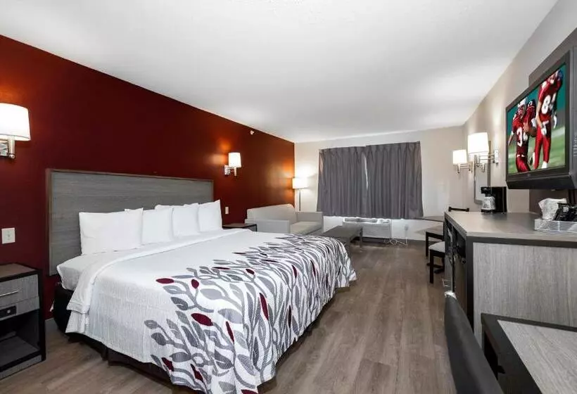 キングサイズベッドのスイートルーム, Red Roof Inn Clifton Park