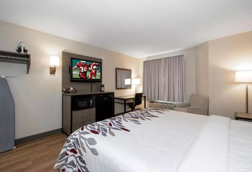 キングサイズベッドのスーペリアルーム, Red Roof Inn Clifton Park