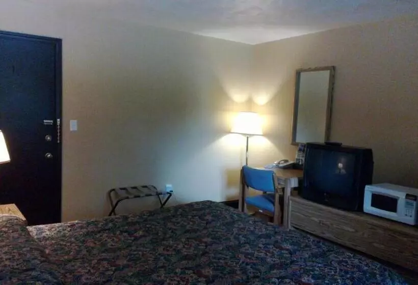 キングサイズベッドのスタンダードルーム, Colonial Inn Mercer Grove City