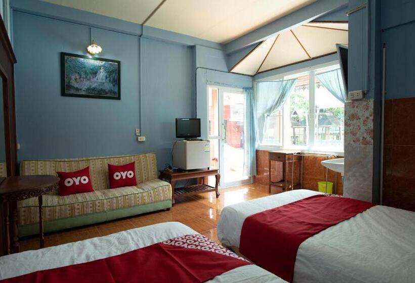 스탠다드 룸 풀장 전망, Raknatee Countryhome Resort