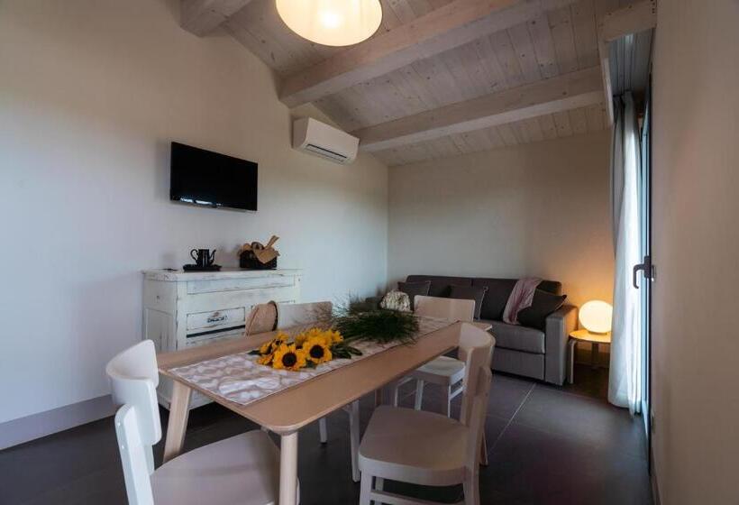 آپارتمان 1 خوابه با چشمانداز استخر, Podere Maremma Spa & Ristorante