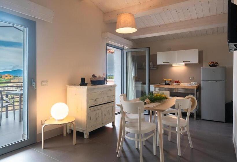 آپارتمان 1 خوابه با چشمانداز استخر, Podere Maremma Spa & Ristorante