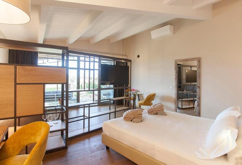 سوئیت جونیور با تراس, Podere Maremma Spa & Ristorante