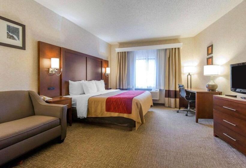 Люкс Кровать Кинг, Comfort Inn North  Air Force Academy Area