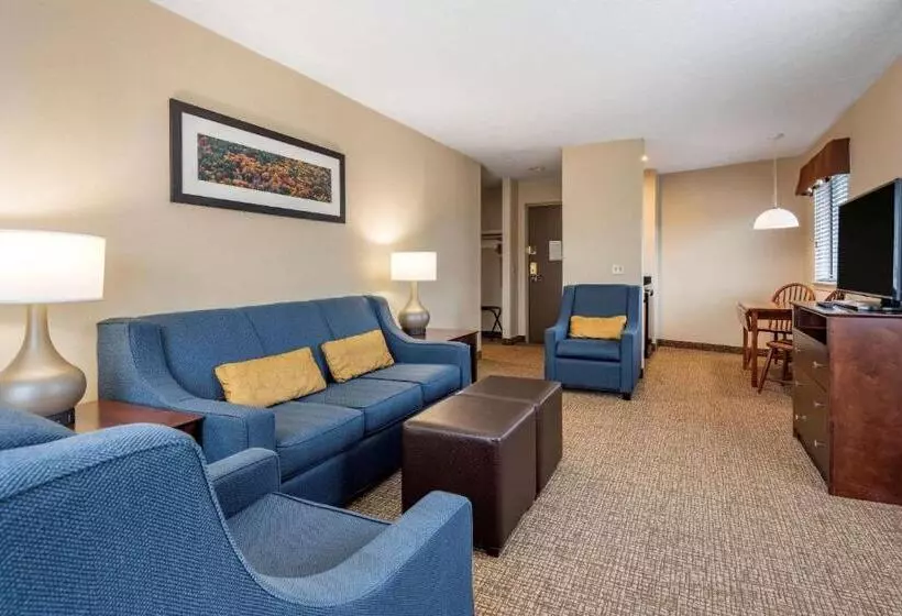 キングサイズベッドのスイートルーム, Comfort Inn & Suites Montpelierberlin