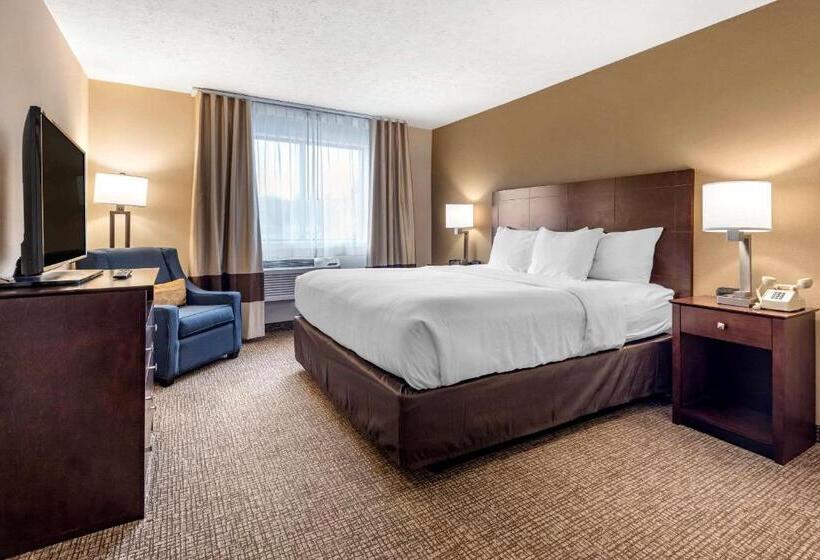 キングサイズベッドのスイートルーム, Comfort Inn & Suites Montpelierberlin