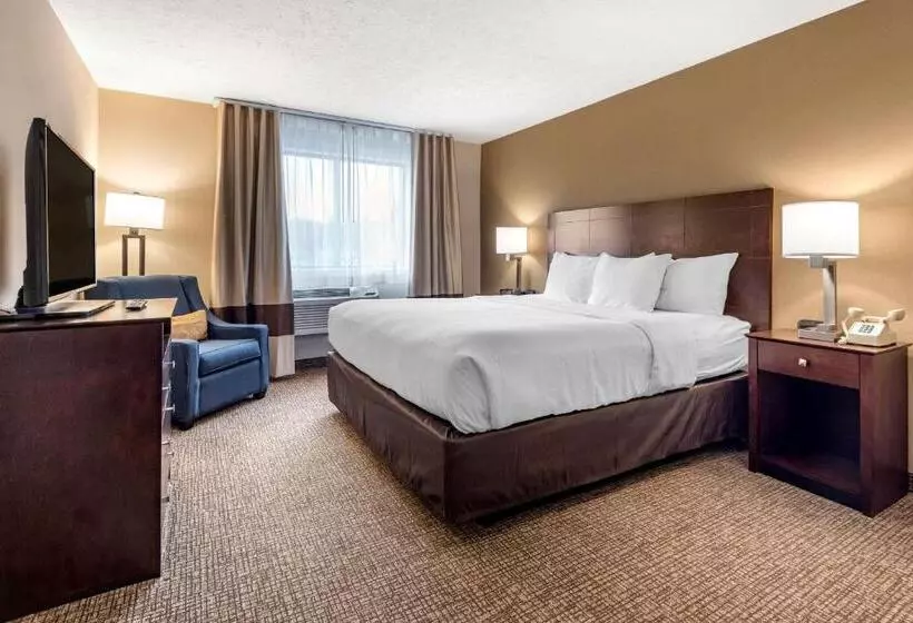 キングサイズベッドのスイートルーム, Comfort Inn & Suites Montpelierberlin